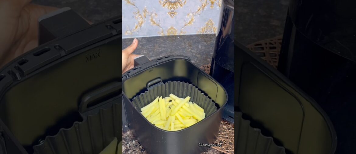Air Fryer￼ French fries |￼ How to fry potato in air fryer #airfryer #snacks @24easycooking