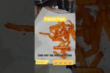 Crispy French Fries Ka Secret | Aasan Tarika | French Fry Recipe 🍿 #food #foodlover #viral #shorts