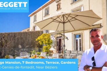 🏰  French Mansion in the Heart of Wine Country | Saint-Geniès-de-Fontedit