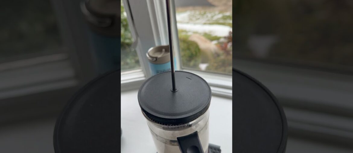 Let's Brew Coffee on a French Press Together! #frenchpresscoffee #brewingcoffee #specialtycoffee