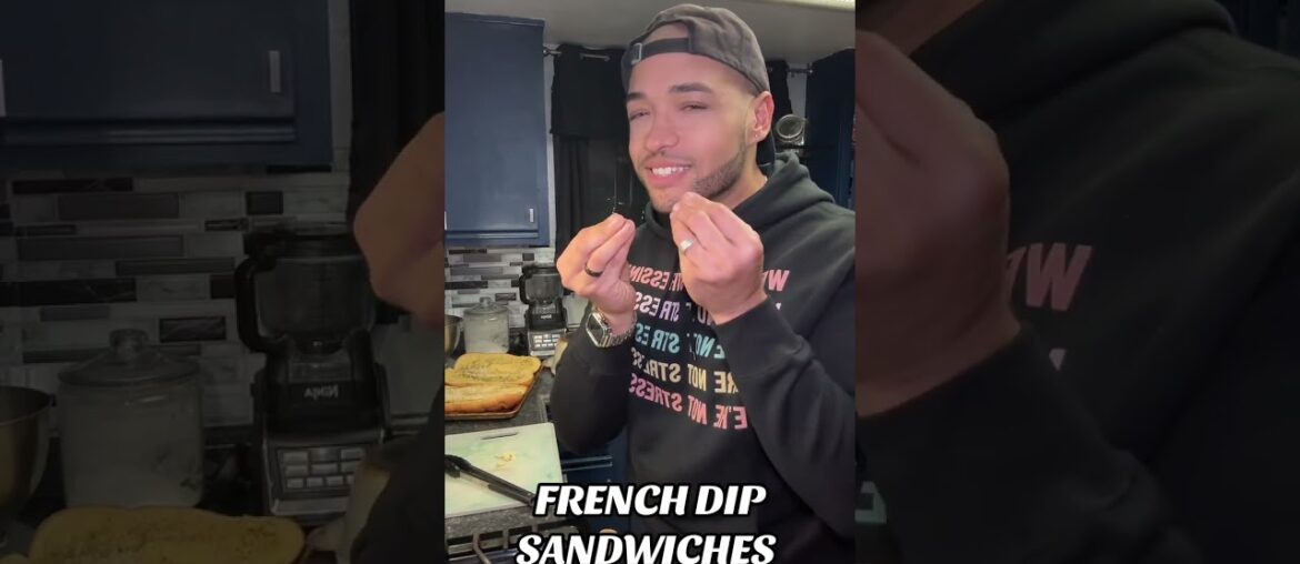 French Dip Sandwiches! #dinnerideas #recipes #cooking #frenchdip #foodie #eating