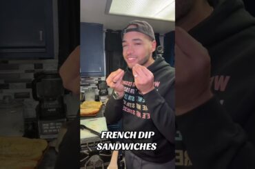 French Dip Sandwiches! #dinnerideas #recipes #cooking #frenchdip #foodie #eating