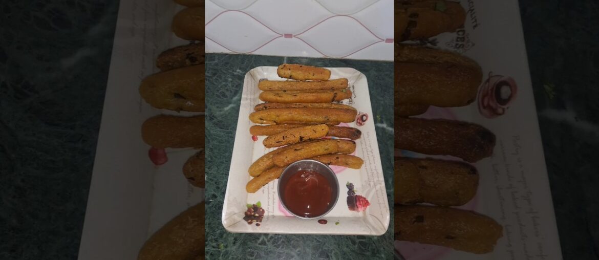 Deep fryed Potato snack recipe ||  French fries || Indian fries|| re