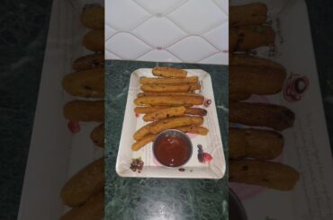 Deep fryed Potato snack recipe ||  French fries || Indian fries|| re