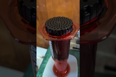 Morning cup pt 9! 🌨️ #coffee #pourover #aeropress #shorts