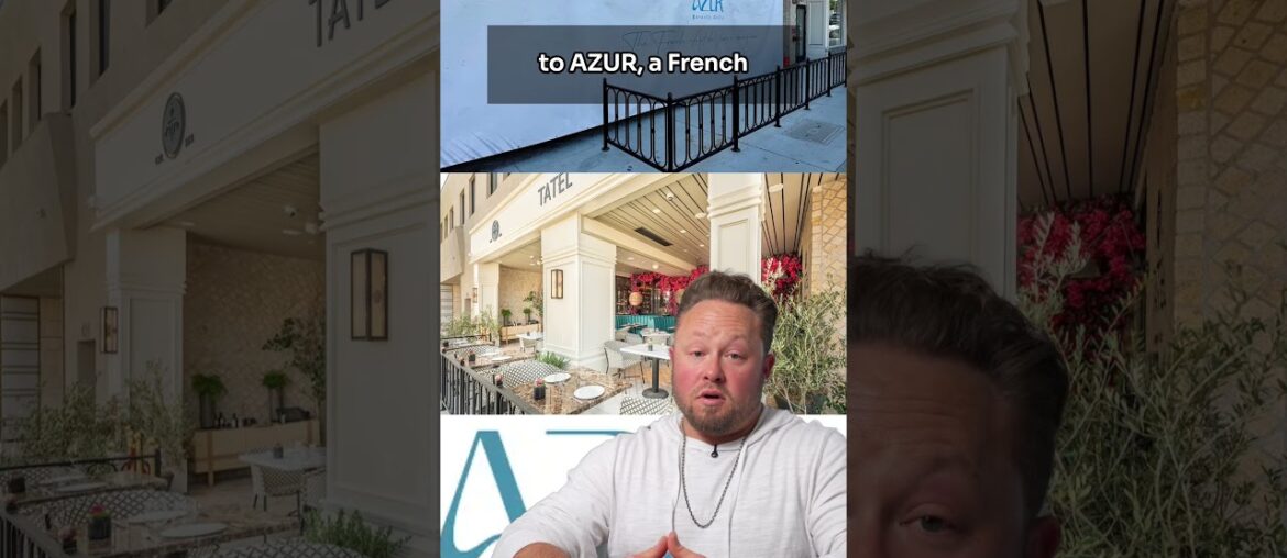 AZUR French Mediterranean Opening Beverly Hills