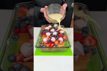 Brioche Berry Cream Cheese Breakfast Bake 😋