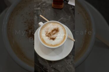 French cafe #frenchcafe #breakfastclub #eating #capuchino #trendingshorts