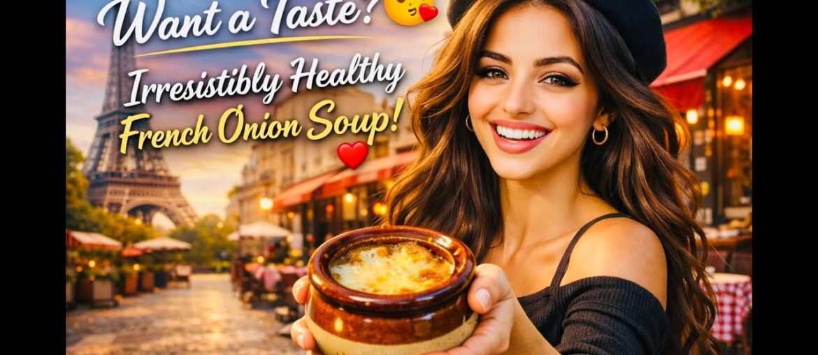 Healthy French Onion Soup That Hits Different 😏 Cheesy + High Protein #robbyhobby Healthy French Onion Soup That Hits Different 😏 Cheesy + High Protein #robbyhobby