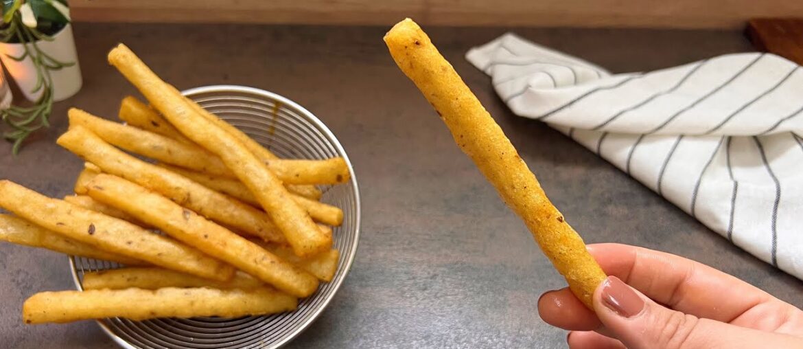 Crispy French Fries at home | Delicious Potato sticks | Potato Recipes!
