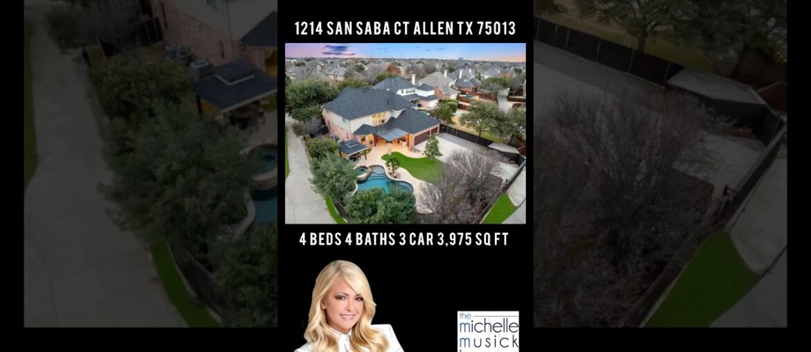 One of the largest lots in Twin Creeks 3 Allen TX #justlisted