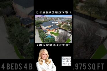One of the largest lots in Twin Creeks 3 Allen TX #justlisted