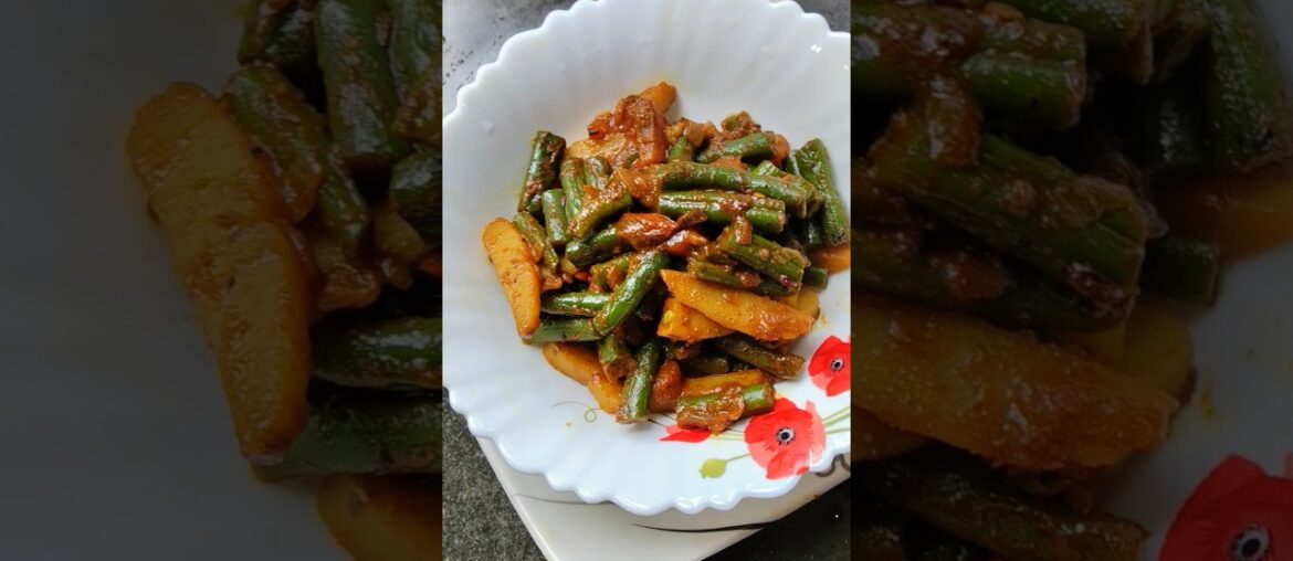 aloo beans ki sabji.french beans ki recipe.#shorts #food #recipe aloo beans ki sabji.french beans ki recipe.#shorts #food #recipe