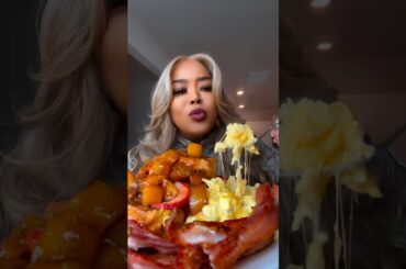 Mango glazed French toast platter 😂 #brunch #foodie