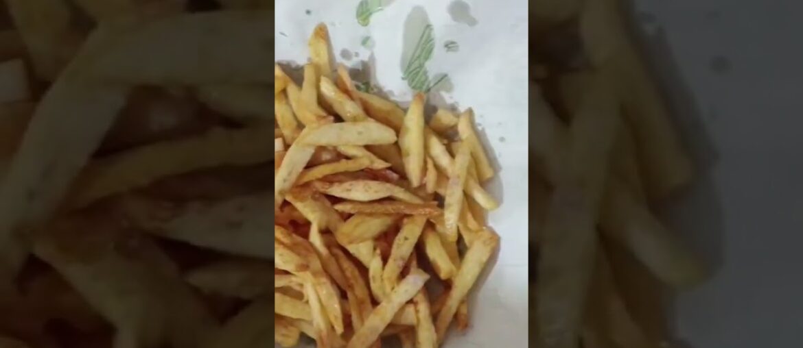 Quick potato French Fries| #viralshorts #recipes #shortvideo #song #frenchfries #potatorecipe