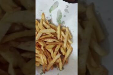 Quick potato French Fries| #viralshorts #recipes #shortvideo #song #frenchfries #potatorecipe