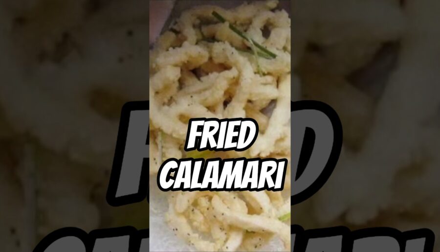 This is the BEST way to make Fried Calamari! 🐙🦑  #pmgk #Calamari #seafood #appetizer #squid