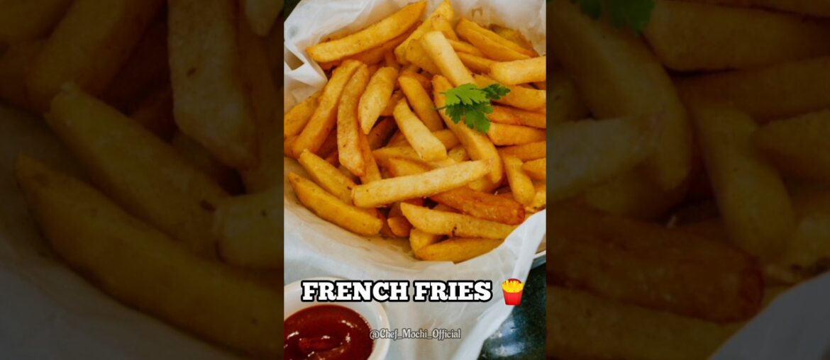 FRENCH FRIES 🍟✨ #food #cooking #easyrecipe #youtubeshorts