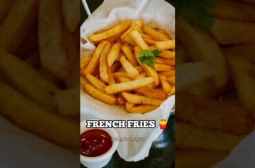 FRENCH FRIES 🍟✨ #food #cooking #easyrecipe #youtubeshorts