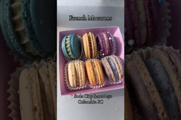 One of the best sweet treats in Columbia SC ~ French Macarons from B.MAC Bakeshop 🤩 📍Soda City