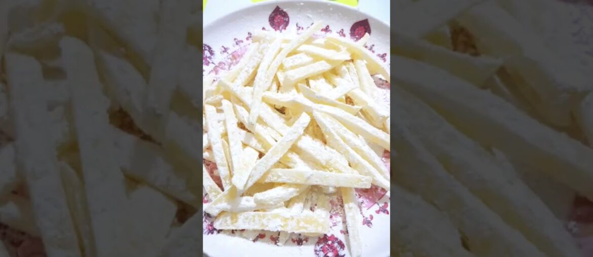 potato french fries easy and quick recipe #food #recipe