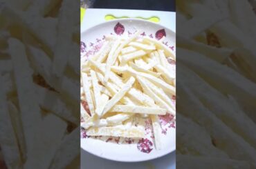 potato french fries easy and quick recipe #food #recipe