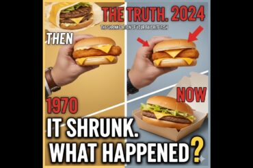 McDonald’s Isn’t the Same: 70 Years of Shrinking Portions