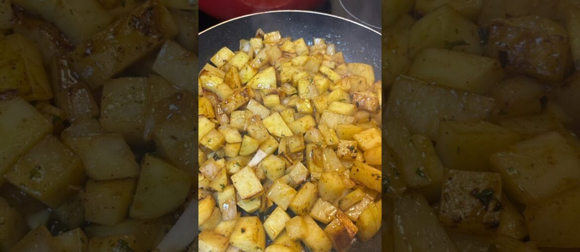 Fried seasoned potatoes #cookingchannel #foodie #keepgrinding