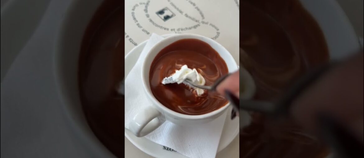 Thick, rich and creamy French hot chocolate 🤎 SUBSCRIBE TO FOLLOW THE JOURNEY #drink #hotchocolate Thick, rich and creamy French hot chocolate 🤎 SUBSCRIBE TO FOLLOW THE JOURNEY #drink #hotchocolate