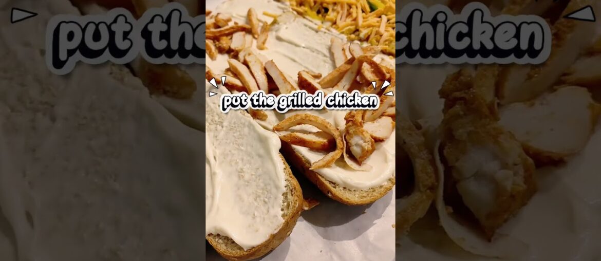 BREAKFAST FRENCH BREAD WITH CHICKEN #bread #food #everyone #cooking #yummy