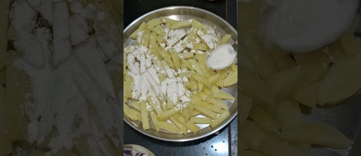 Potato French fries 🍟 easy recipe