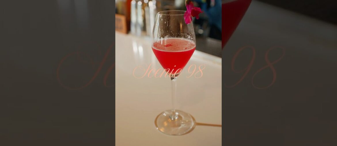 Scenic 98 🥂 | A Bright, Floral Sparkling Cocktail at The Hope Farm Scenic 98 🥂 | A Bright, Floral Sparkling Cocktail at The Hope Farm