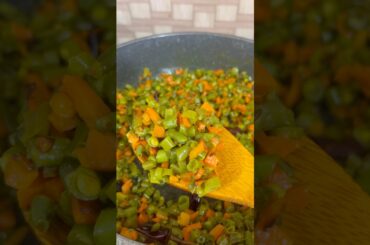 Carrot 🥕 French beans fry simple tasty and healthy #beansfry #easyrecipe #tasty #healthy