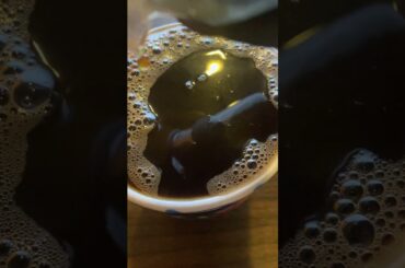 POV: HOT CAFFINE COFFEE POURING! SO GREAT! #shorts