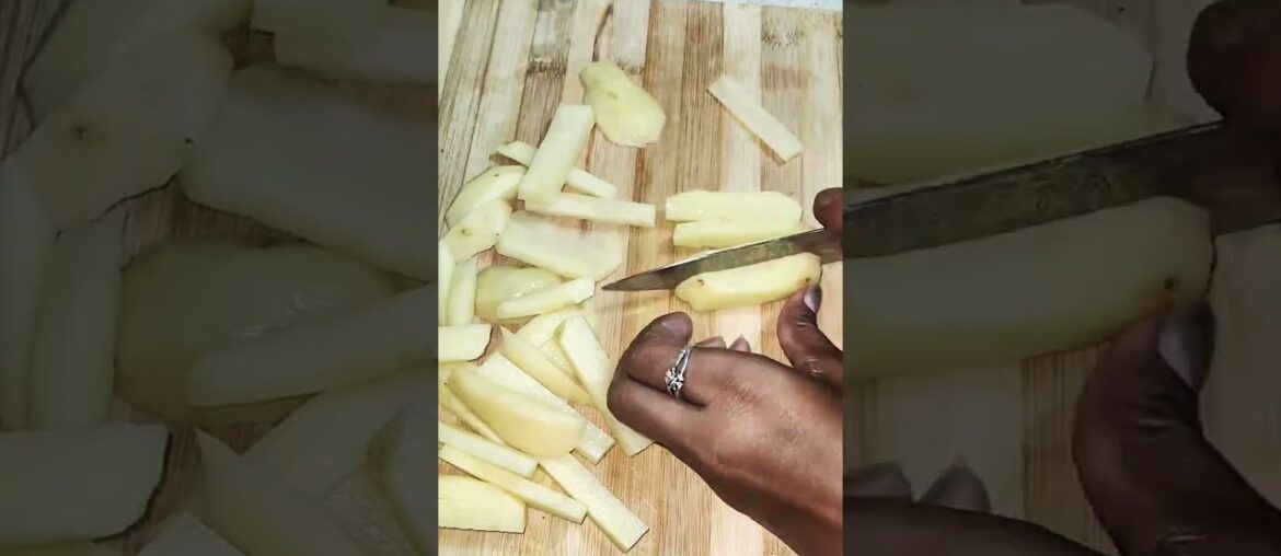 Homemade french fries 🍟 recipe #newrecipes #viralshorts #frenchfries #tredingsong #cookingshorts