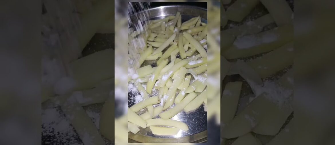 tasty chili french fries 🍟 crispy and yummy🤤 #recipe #food