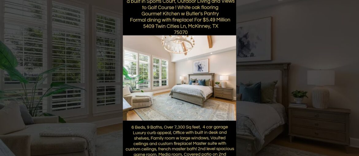 Breath-Taking Castle Luxurious Mansion on 1 acre and golf course with Backyard Retreat & Built court Breath-Taking Castle Luxurious Mansion on 1 acre and golf course with Backyard Retreat & Built court