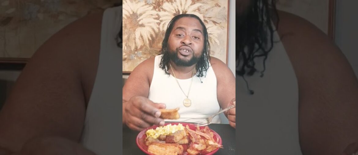 French Toast,  Bacon 🥓 and Eggs 🥚 #foodie #chickenrecipes #mukbang