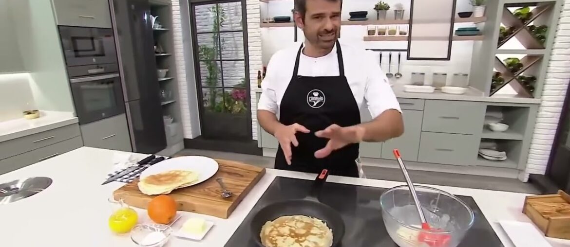 Crepes en Salsa de Naranja