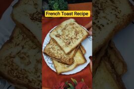 French Toast Recipe | Easy 5 minutes French Toast | #shorts #youtubeshorts #frenchtoast