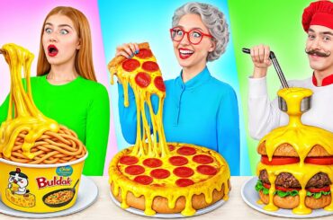 Me vs Grandma Cooking Challenge | Simple Kitchen Tricks by Multi DO Challenge