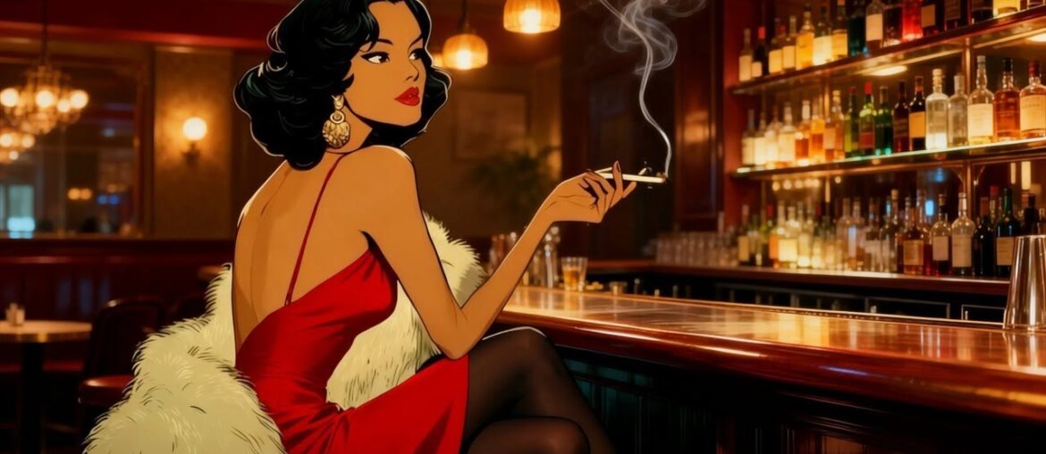 Vintage French Chanson & Cabaret | Nostalgic Piano, Acoustic Accordion, Cinematic 1950s Paris Music