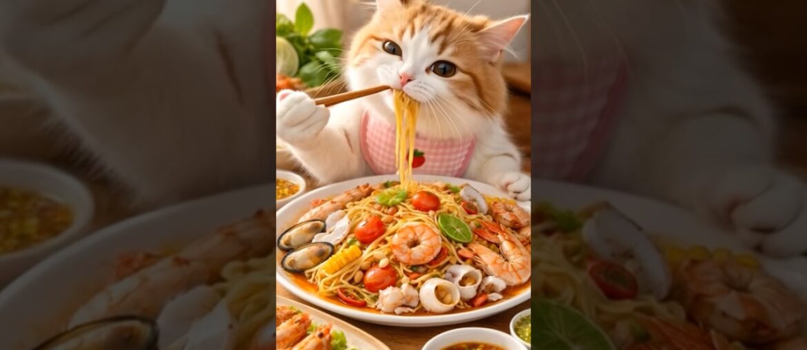 Eat French food #ai #cartoon #shorts