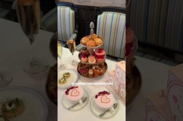 NYC’s newest afternoon tea 🫖💘 Ladurée SoHo is launching a limited-edition Galentine’s Day Tea