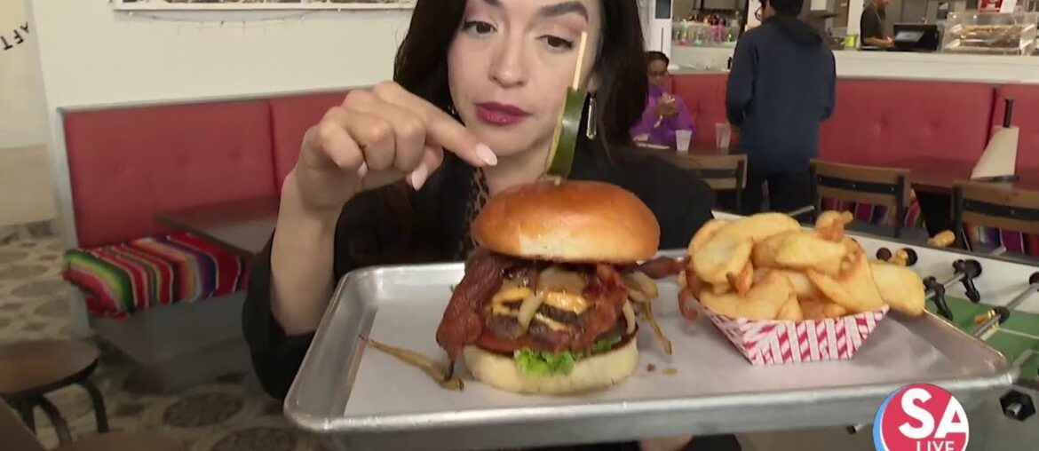 French chef creates mouthwatering burgers at Bunz in downtown SA