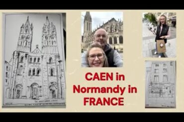 DAY 15 CAEN in NORMANDY, France #france #travel #caen #streetview