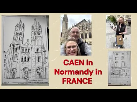 DAY 15 CAEN in NORMANDY, France #france #travel #caen #streetview