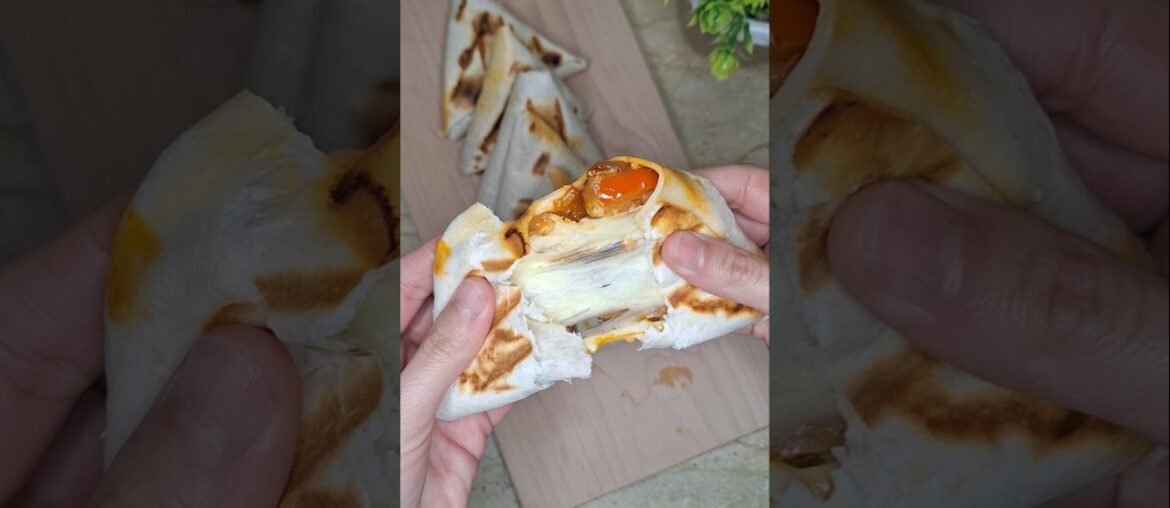 Mini French Tacos Triangle #recette #frenchtacos #tortilla #shorts #shortsfood #food #mozzarella