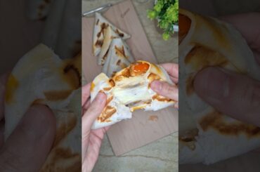 Mini French Tacos Triangle #recette #frenchtacos #tortilla #shorts #shortsfood #food #mozzarella