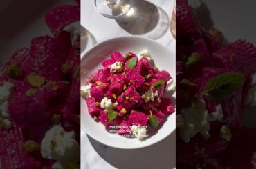 Elite Pairing: Beet Goat Cheese Rigatoni + French Rosé